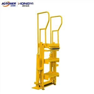 Sulankstomi laiptai į viršų pakrovimo įrenginys