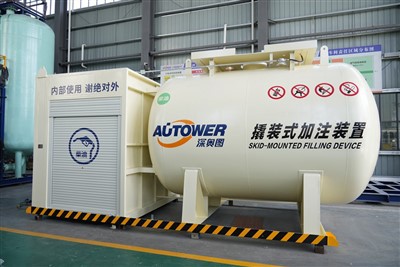 Vienkartinė mobiliojo benzino pildymo stotis